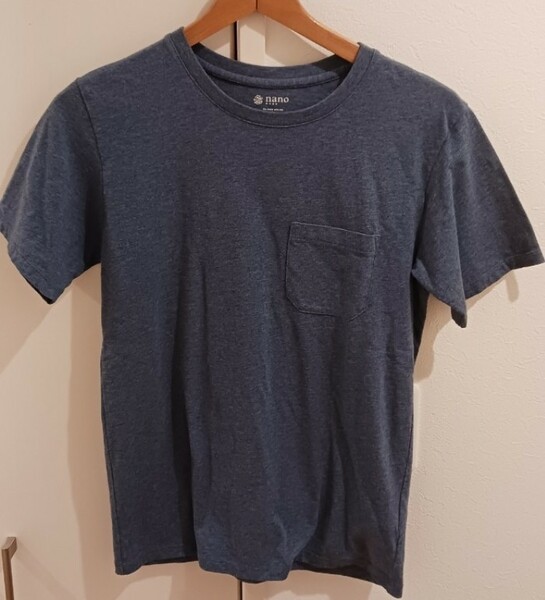 nano・universe　半袖ポケットTシャツ　メンズ　Sサイズ