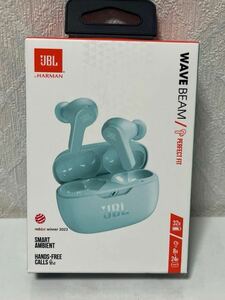 602i2607 【JBL公式ストア限定モデル】JBL WAVE BEAM 完全ワイヤレスイヤホン イコライザー フィット感 外音取込 IP54防水防塵 BASS