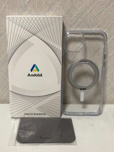 602i1524 スタンド機能搭載・驚異的な耐衝撃性】 Andobil iPhone 15 Plus スマホケース 【Magsafe対応&両面マグネット】 