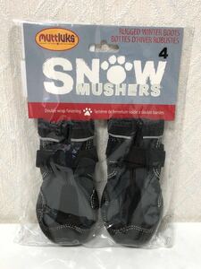 602i1708 Muttluks スノーマッシャーズ 犬 靴 冬用 犬用靴 雪や冷えから足を守る 防寒 保温 雪遊び 脱げにくい 履かせやすい 1足(2個)