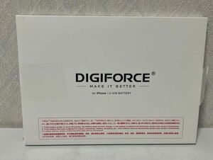 602i2507 DIGIFORCE for iPhone 互換 交換用 バッテリー PSEマーク表示 【取付説明書（日本語）/工具/バッテリーシール 付属】