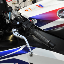 BigOne STD CBR250R MC41 GROM グロム JC61 JC75 JC92 CB250R MC52 ビレット ブレーキ クラッチ レバー 銀/黒 シルバー ブラック_画像10