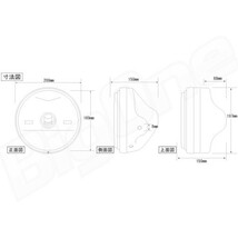 マーシャル 722 702 CM400T CM250T GL400 CB650 カスタム VRX400 GB250クラブマン CB750 汎用 ヘッド ライト スタールクス クリア ブラック_画像4