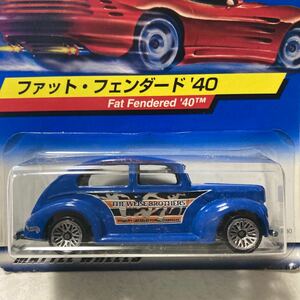 Hot Wheels★FAT FENDERED '40★