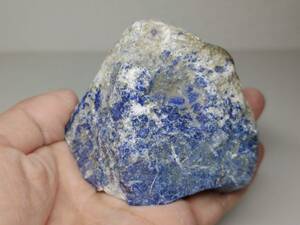 ラピスラズリ ⑨ ・433g 原石 鑑賞石 自然石 誕生石 鉱石 鉱物 水石 宝石 置石 インテリア