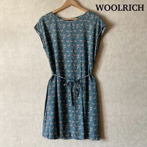 WOOLRICH JOHN RICH & BROS. イチョウ柄 ワンピース