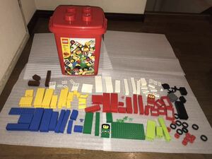 LEGO基本セットレゴ赤いバケツ 3才から