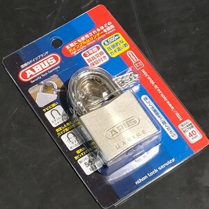 未使用品 アバス ABUS 真鍮南京錠 BPEC75IB/40 ディンプルシリンダー ステンツル バラ番