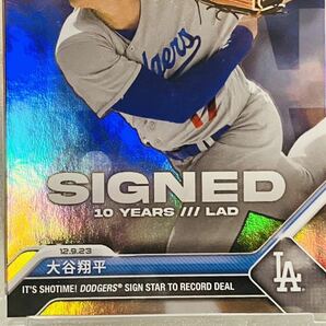 ★スペシャル★ 大谷翔平 topps now 漢字 カード Dodgers ドジャース 初カード SHOWTIME 二刀流 レア MLB 直筆サイン なしの画像3