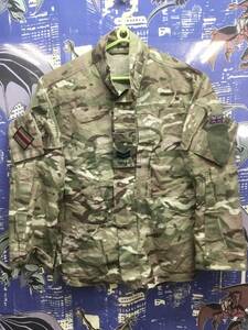 イギリス軍放出品 WARM WEATHER MTP ミリタリー セットアップ 迷彩 カモ ジャケット170/96 カーゴパンツ 75/80/96 サバゲー