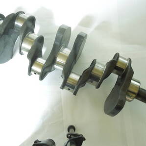 三菱ジープ4G53用クランクシャフト中古ストローク98mm、58,ギャランGTO、ラムダ他用の排気量UP(ストローカークランク)