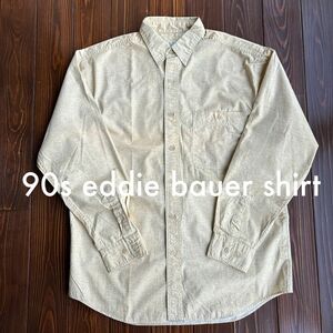 90s eddie bauer エディーバウアー シャツ　ビンテージ　レア　美品