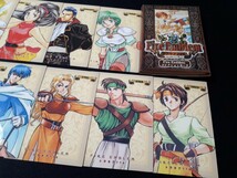 希少 SFC ファイアーエムブレム トラキア776 特典 非売品カード コレクションカード 9枚セット カードのみ_画像2