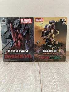 marvel フィギュア　ソー&ロキ　デアデビル　二箱セット