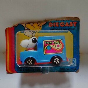 HASBRO スヌーピー MINI DIECAST SNOOPY IN FUN VAN