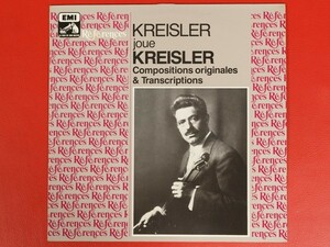 ◇仏盤 クライスラー/Kreisler Joue Kreisler Compositions Et Transcriptions Originales/LP、2912311 #M08YK3