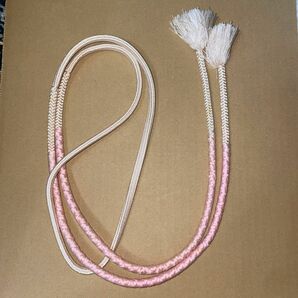 帯締め ピンク　長さ152センチ　帯〆 和装 小物