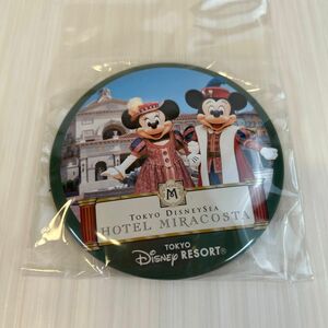 ディズニー　缶バッジ　ミラコスタ　ミキミニ　新品