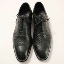 未使用 クロケットアンドジョーンズ CROCKETT&JONES 紳士靴/×ポールスミス/シューズ/10万位 ブラック 7E（5129)cejjj_画像2