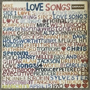 Mike Westbrook - Mike Westbrook's Love Songs - Deram ■