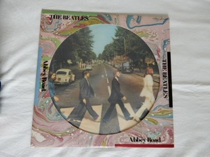 ピクチャー・ディスク THE BEATLES ABBEY ROAD ザ・ビートルズ アビイ・ロード EAS-90072 LP 国内盤 レコード 特別限定盤