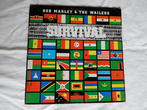 BOB MARLEY & THE WAILERS SURVIVAL Tuff Gong LP ジャマイカ盤 レコード ボブ・マーリー