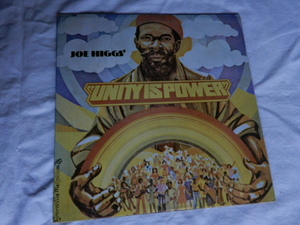 JOE HIGGS UNITY IS POWER ジョー・ヒッグス LP ジャマイカ盤 レコード