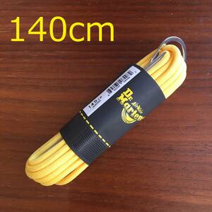 * postage Y180~* 140cm yellow color yellow himo circle cord round shoe race Dr.Martensdokta-. Martin 8 hole 10 hole ( new goods )( regular goods )