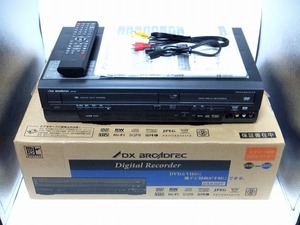 ●新品同様●メンテナンス＆動作確認済み●かんたんダビング●DXアンテナ●DXR160V●地デジ搭載ビデオ一体型DVDレコーダー●付属一式付き●