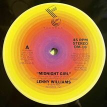 【DISCO】【SOUL】Lenny Williams - Midnight Girl / ABC Records DM-18 / VINYL 12 / US_画像4