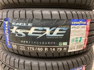 新品 夏タイヤ 4本 175/60R14 79H グッドイヤー GOODYEAR EAGLE LS EXE