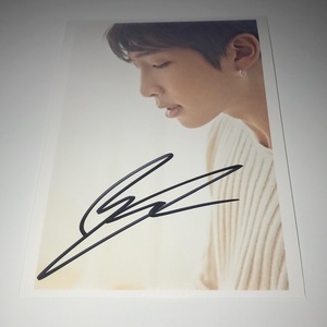 RM(BTS)* Korea sale [LOVE YOURSELF.'TEAR']U ver. steel photograph (2L size )* autograph autograph 