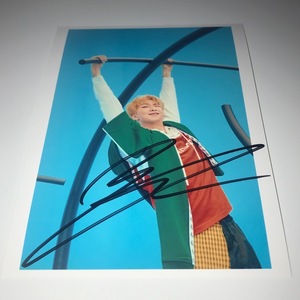 RM(BTS)* Korea sale [LOVE YOURSELF.'Answer']F ver. steel photograph (2L size )* autograph autograph 