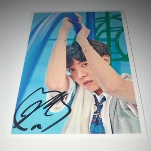 J-HOPE(BTS)* Korea sale [LOVE YOURSELF.'Answer']F ver. steel photograph (2L size )* autograph autograph 