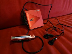 【SHARP】MD-SS503 Auvi 1BIT MDLP PORTABLE MD PLAYER シャープ ポータブル　MDプレーヤー　