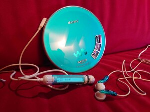 【SONY】D-NE730 CD WALKMAN PORTABLE CD PLAYER RM-MC53EL MDR-E010 ソニー CD ウォークマン ポータブル　CDプレーヤー リモコン イヤホン