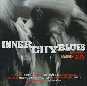 廃盤 R＆B SOUL Marvin Gayeマーヴィン・ゲイ　Inner City Blues 　日本国内盤帯付き マーヴィン・ゲイへのトリビュート・アルバム