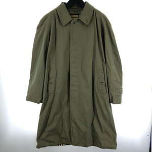 【中古】90s Burberry's トレンチコート サイズ表記なし タマムシカラー ライナー欠品 MARUZEN TOKYO別注 バーバリー[240017595907]