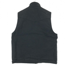 【中古】langlitz leathers B.D.Riding Vest サイズM ブラック ▲首回り使用感有 ラングリッツレザーズ[240017607370]_画像2