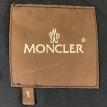 【中古】MONCLER ダウンジャケット サイズ1 ブラック モンクレール[240017609075]_画像4