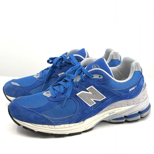 【中古】New Balance M2002RHU BLUE 28cm ニューバランス 2002R ブルー[240017609355]