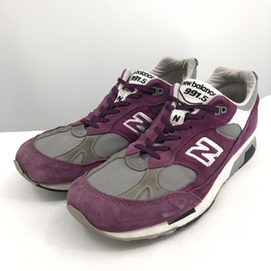 【中古】New Balance M9915CC サイズUS10.5 パープル ▲劣化有 ニューバランス[240017609855]