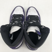 【中古】NIKE AIR JORDAN 1 RETRO HIGH OG Court Purple 2020 サイズ27cm 555088-500 ナイキ エアジョーダン1 レトロ ハイ[240017608040]_画像8