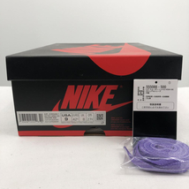 【中古】NIKE AIR JORDAN 1 RETRO HIGH OG Court Purple 2020 サイズ27cm 555088-500 ナイキ エアジョーダン1 レトロ ハイ[240017608040]_画像9