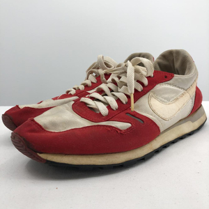 【中古】80s NIKE ランニングシューズ サイズ26.5cm 赤 韓国製 ナイキ[240017580737]