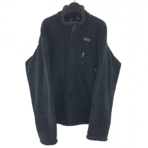 【中古】2001年製　Patagonia USA製 R4 Windblocjacket 初期 黒/紫 サイズM パタゴニア[240017611775]_画像1