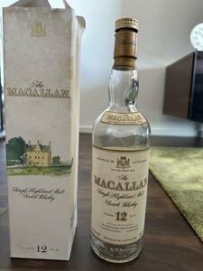 マッカラン MACALLAN ウイスキー オールド 空瓶 80年代