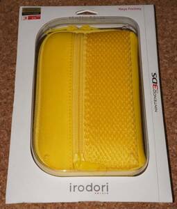 ◇新品◆3DS.Keys Factory irodori 3Dメッシュカバー ポーチ イエロー