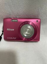 美品 デジタルカメラ Nikon COOLPIX S3300 動作品_画像7