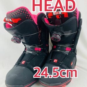 HEAD ヘッド スノーボードブーツ　スノボ　靴　ブーツ　24.5cm